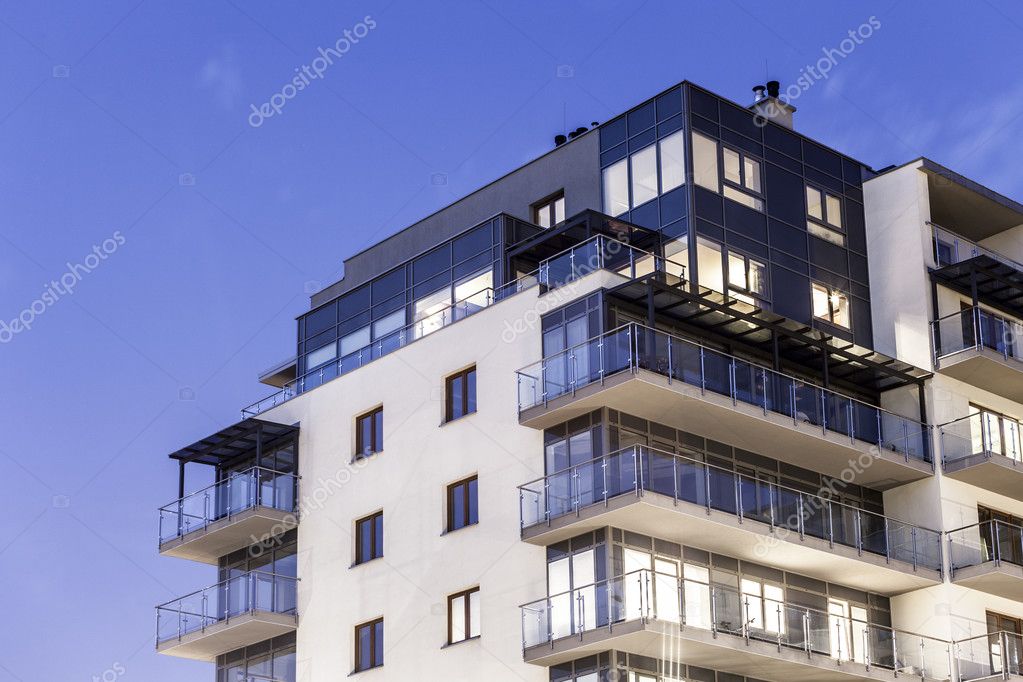 Small apartment building maintained by landlord